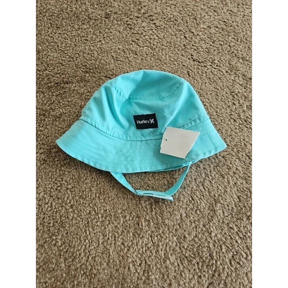 Hurley Boonie Hat Toddler Bucket Sun Hat Teal 2T